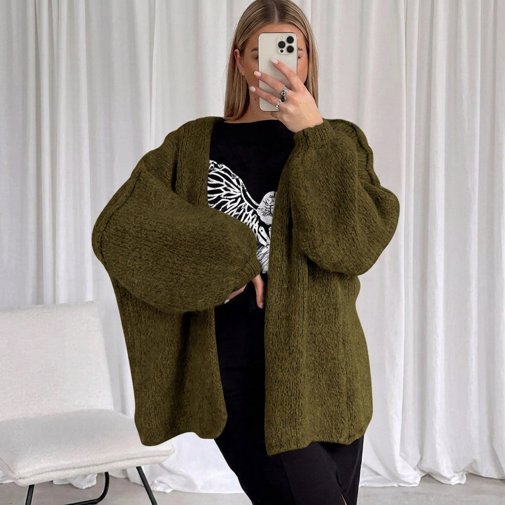 Women Oversized Cardigan