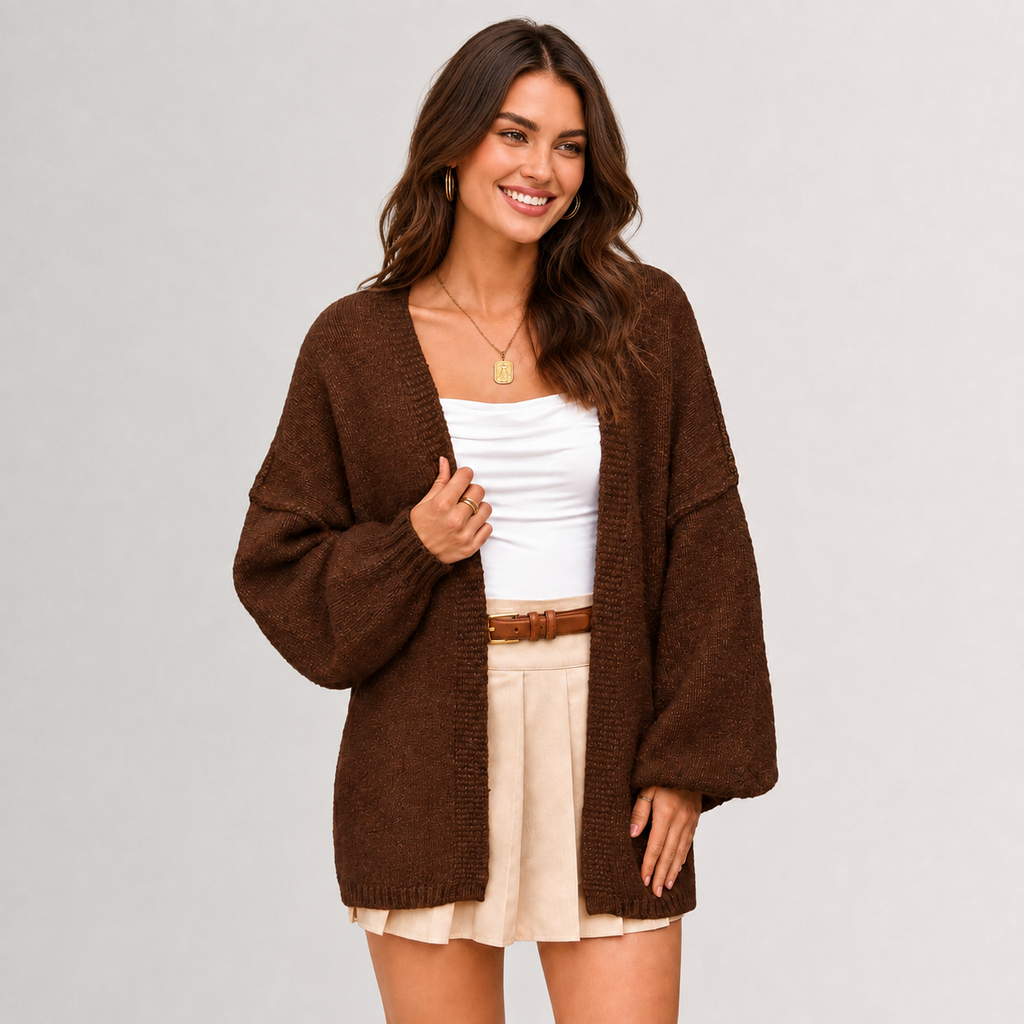 Women Oversized Cardigan