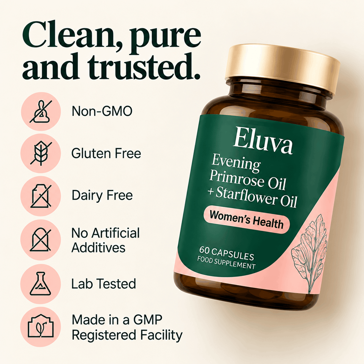 Eluva Evening Primrose and Sunflower OIl