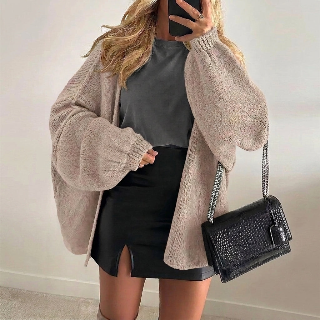 Women Oversized Cardigan