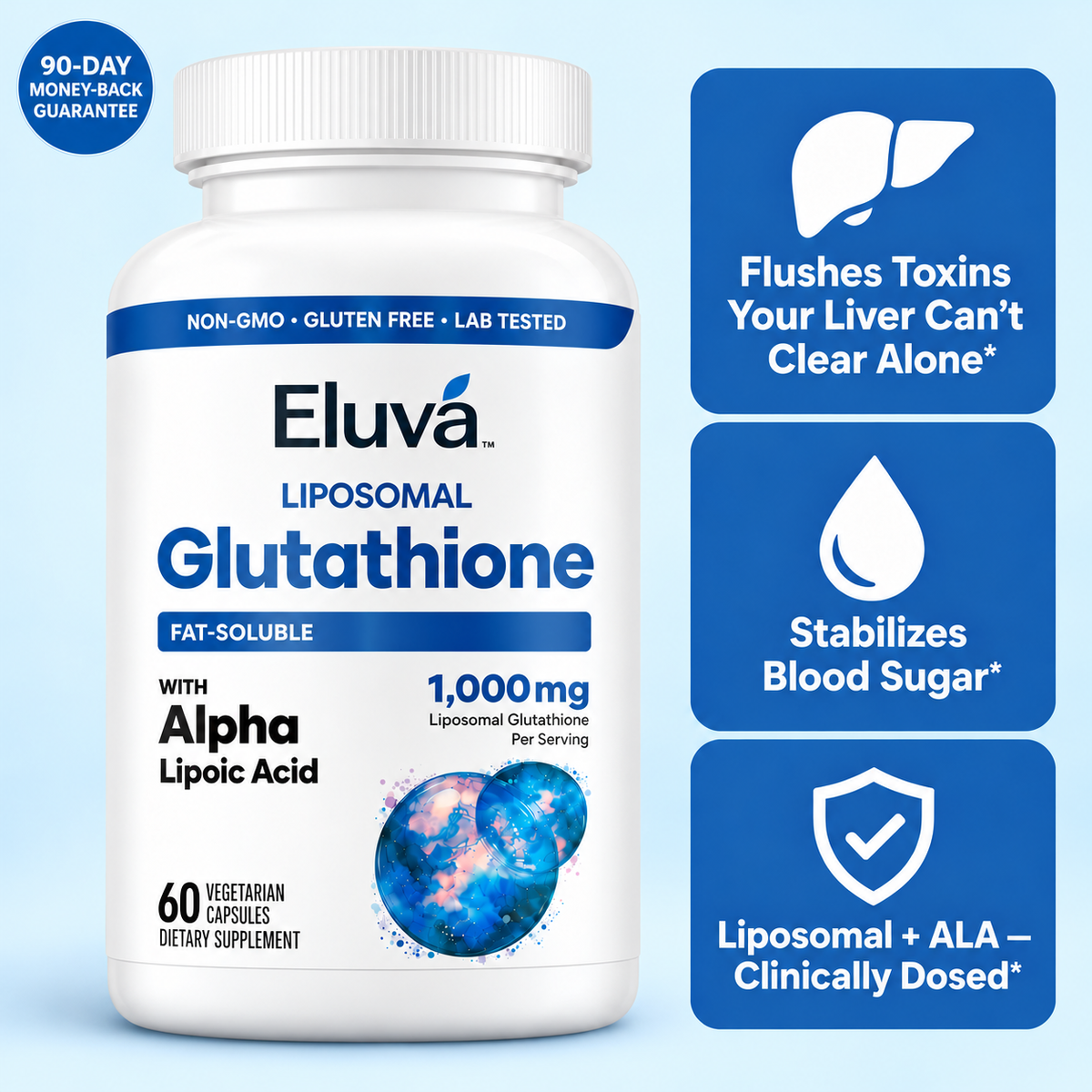 Liposomal Glutathione with Alpha Lipoic Acid