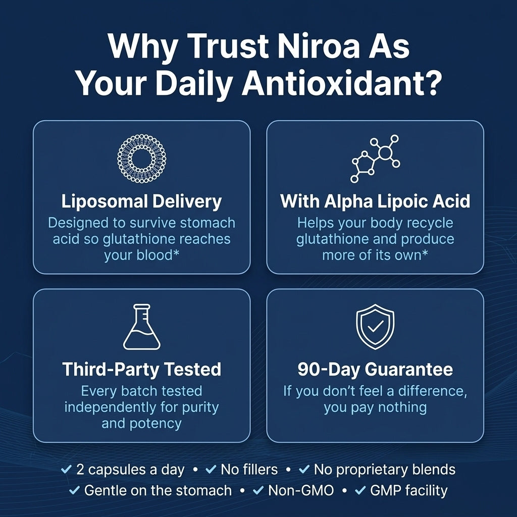 Liposomal Glutathione with Alpha Lipoic Acid