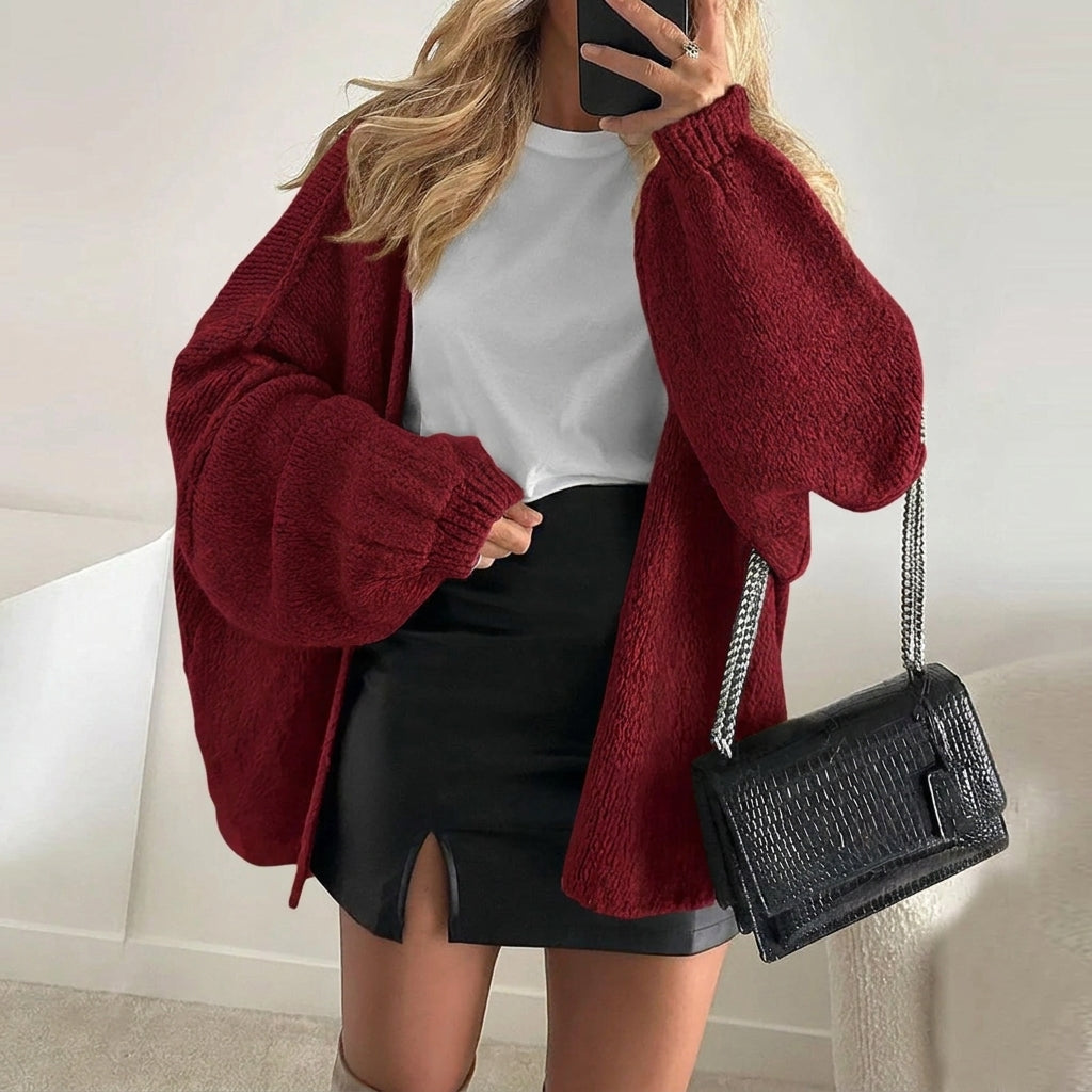 Women Oversized Cardigan