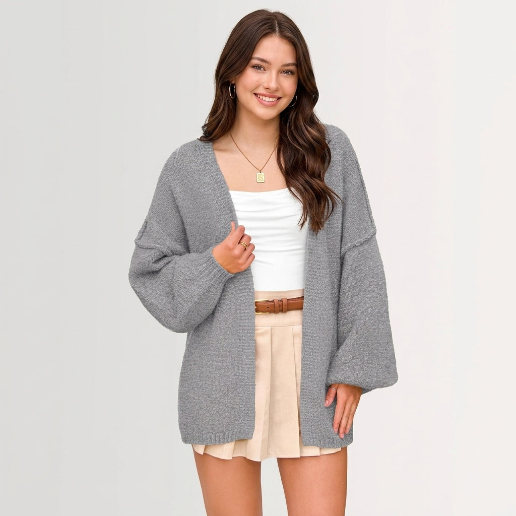 Women Oversized Cardigan